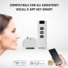 GBC HeyRoll+ Smart WiFi Module Kit for Roller Shutters with Remote Control