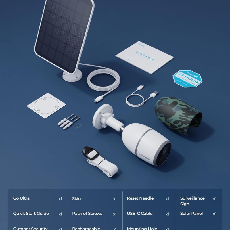 Reolink BP4G Outdoor Battery Camera 4K GO Ultra