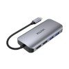 Unitek USB-C Hub 3xUSB/2xHDMI MST/SD/Gb/PD100W D1122A