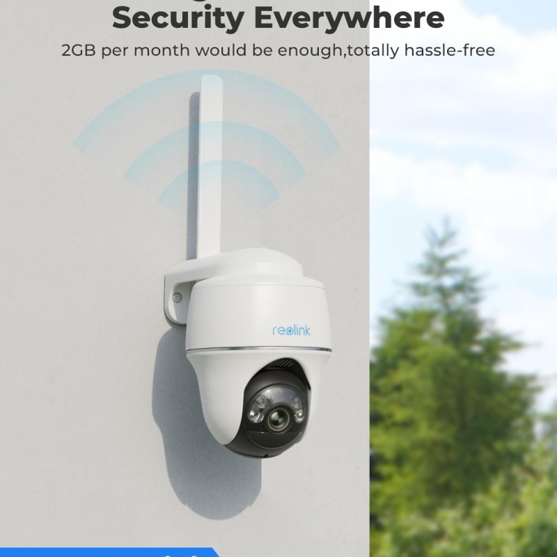 Reolink BP4G Outdoor Battery Camera 5MP PTZ GO PT Plus