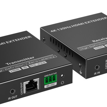 Lenkeng HDMI Extender over Ethernet 4K120Hz IR & RS232 LKV610HH