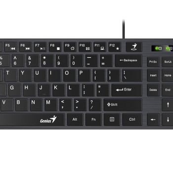 Genius SlimStar 126 Wired Silent Keyboard (English)