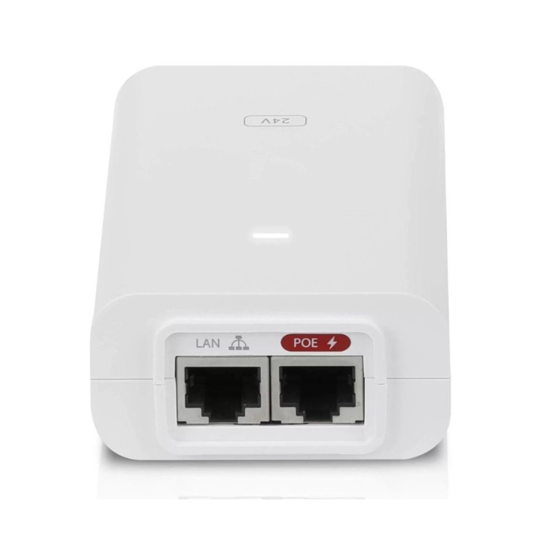Ubiquiti Gigabit PoE Adapter/Injector 24V 24W POE-24-24W-G-WH