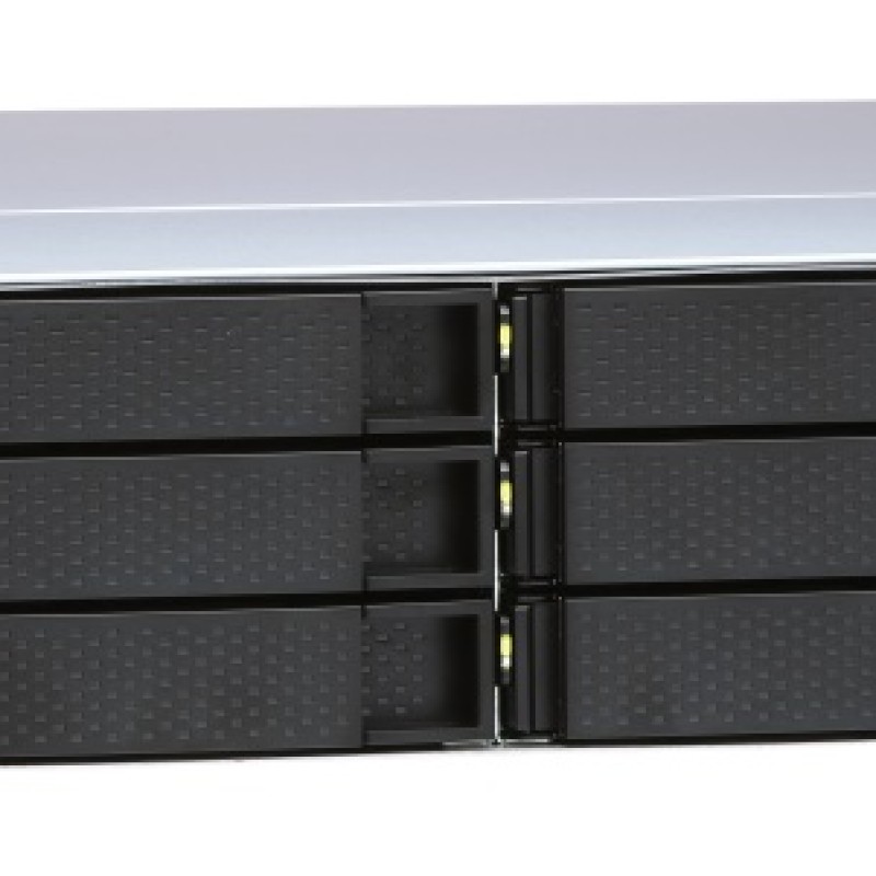 QNAP 12-Bay Rackmount JBOD Storage Enclosure with Redundant PSU TL-R1200S-RP