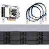QNAP 12-Bay Rackmount JBOD Storage Enclosure with Redundant PSU TL-R1200S-RP