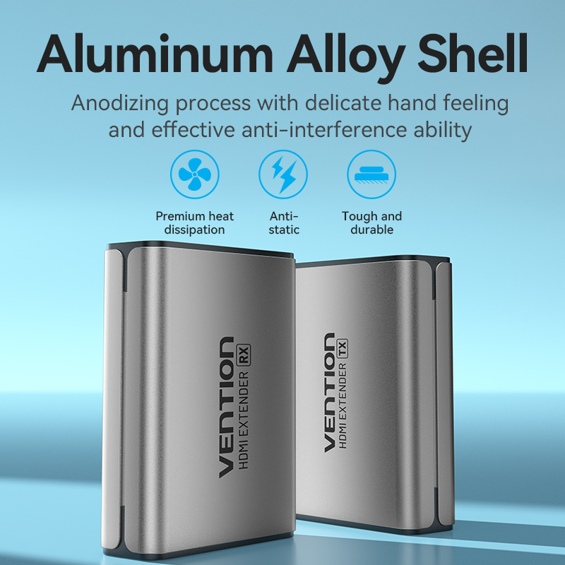 Vention HDMI Extender over Ethernet 50m w/UK PSU AKGH0-UK