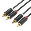 Vention AUDIO 2RCA to 2RCA M-M Cable 1.5m BCMBG