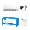 Cudy Switch Fast Ethernet 8-Ports Desktop FS108D with UK Plug