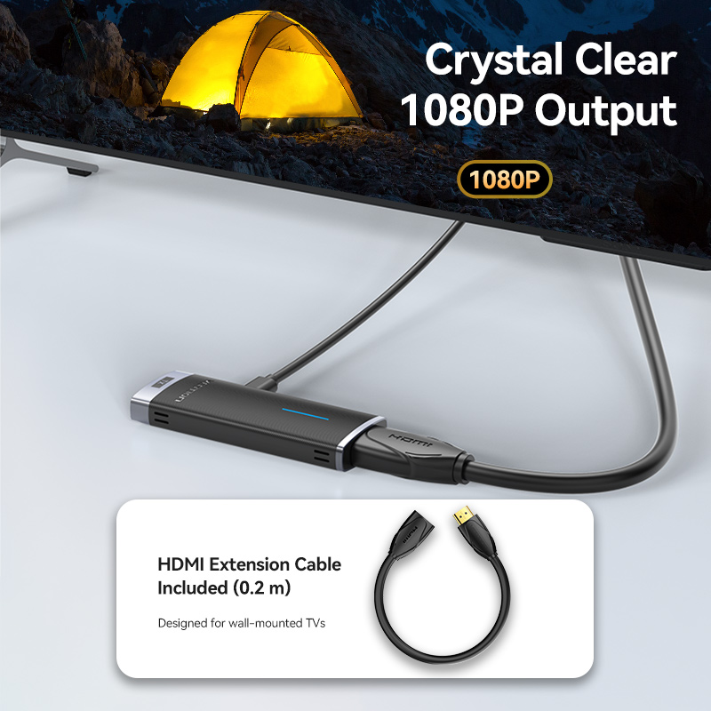 Vention ADCB0 Wireless 5GHz HDMI Transmitter & Receiver Kit 1080p up to 40m