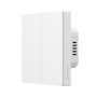 Sonoff M5 Matter WiFi Smart Wall Mechanical Switch 2-Button White