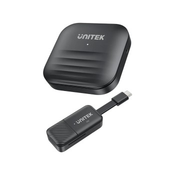 Unitek V1184A Wireless USB-C to HDMI Extender Kit Up to 50m