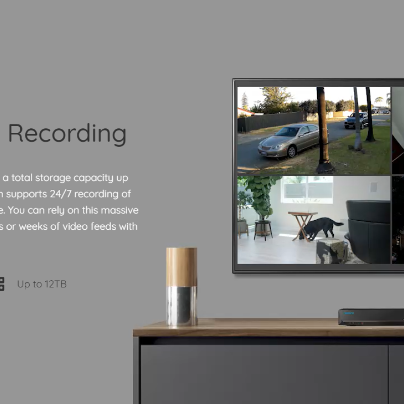 Reolink KIT 16xChNVR+8x8MP Dome+4TB RLK16-800D8-8MP