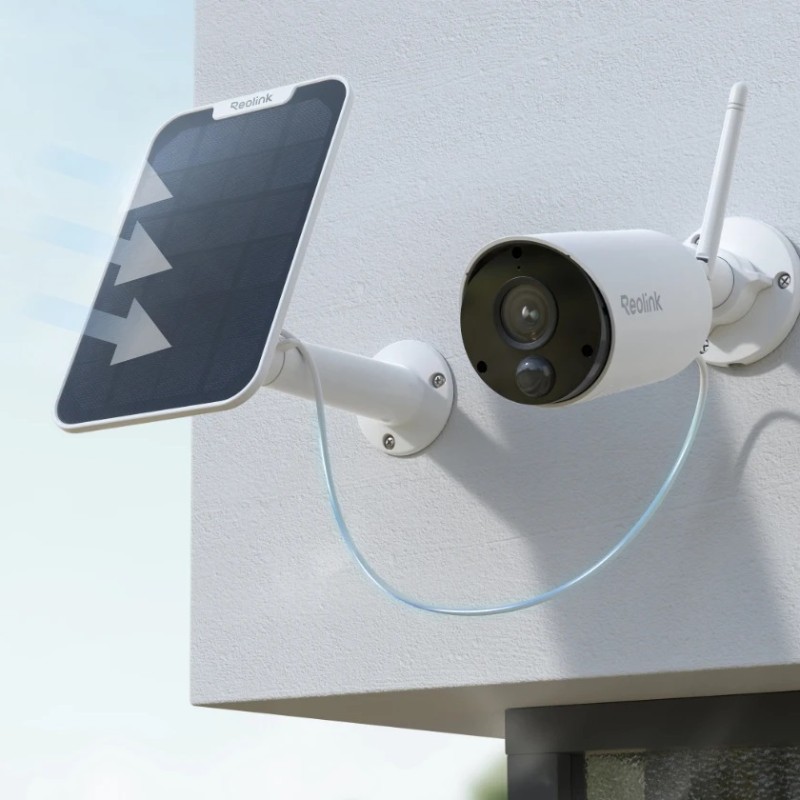 Reolink Hard Bundle 3MP ARGUS Eco (B320) Outdoor Battery Camera White + 3W Solar Panel