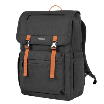 Natec Laptop Backpack 15.6'' 18L Black Orange NIALA