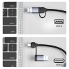 Unitek USB-C Hub 3xUSBA SD/Micro SD Card Reader H1320A