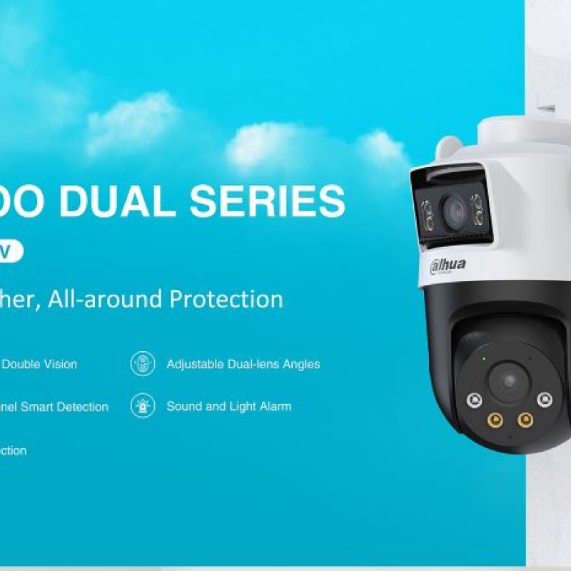 Dahua IP 3.0MP Wifi PT Dual Illumination Dual-Lens P3D-3F-PV