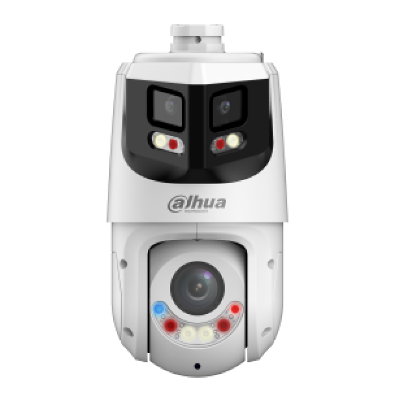 Dahua IP 8.0MP + 4MP PTZ 25x Optical Zoom Panoramic Auto Tracking TIOC IVS AI Features (SMD 4.0,Perimeter Protection, Smart Search)  SDT4E425-8P-GB-APV1