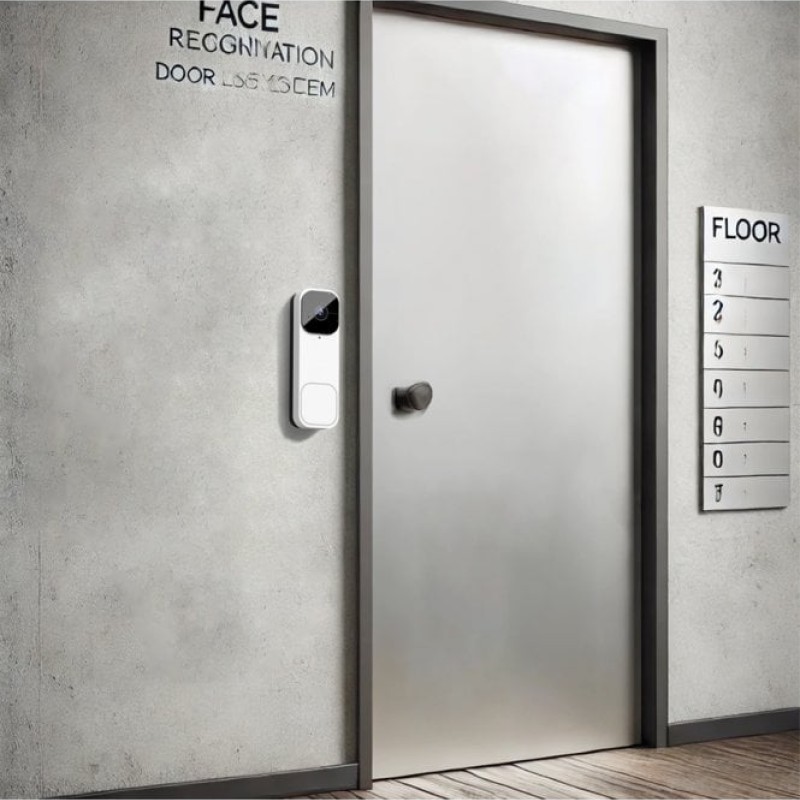 WOOX Video Doorbell & Chime 3MP R4331 White