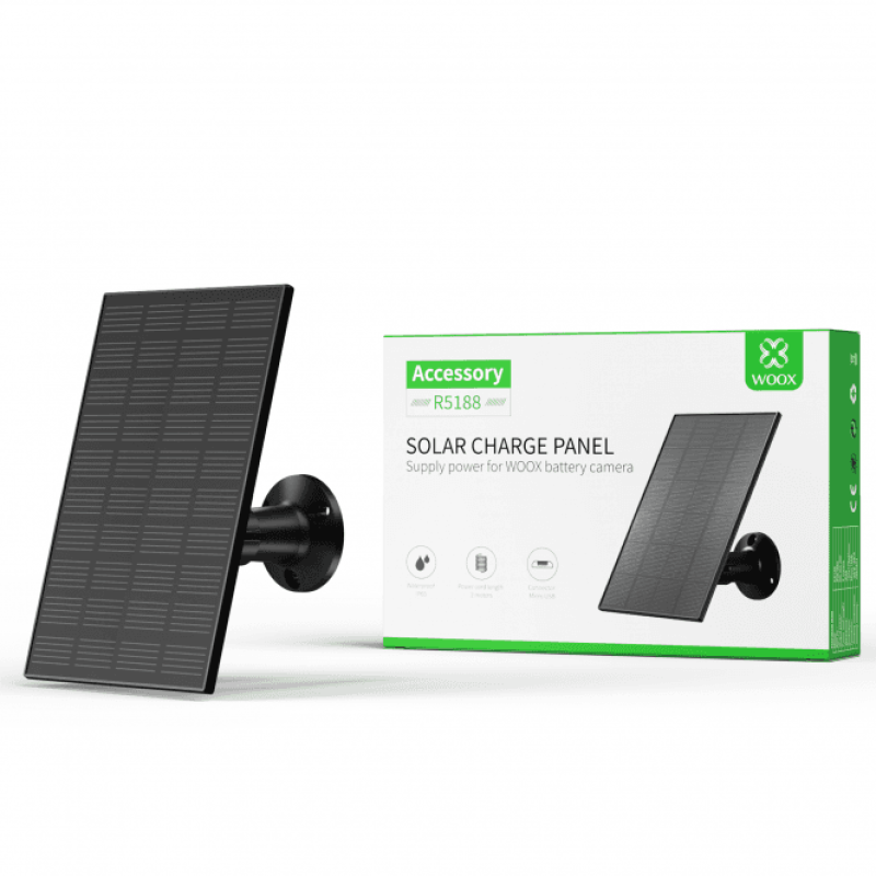 WOOX Camera Solar Panel for Woox Battery Cameras R5188