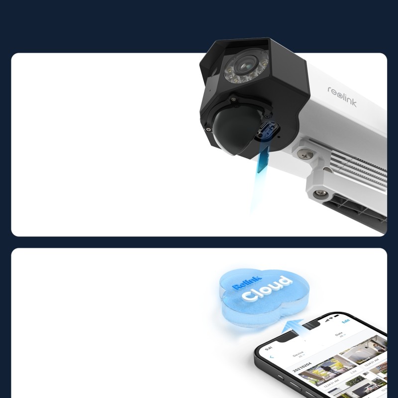 Reolink G750 (DUO2) Outdoor 4G Battery Camera 6MP Dual Lens with LTE