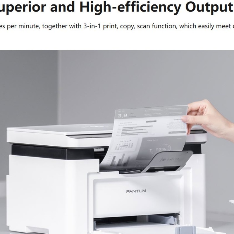 Pantum BM2300NW Laser MultiFunction Printer WiFi/Lan 22ppm