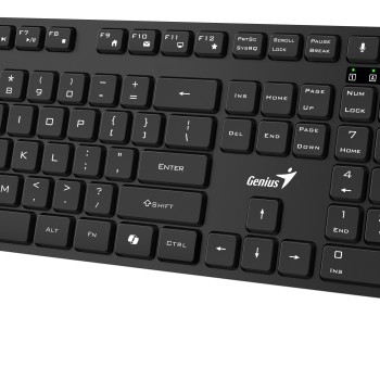 Genius Keyboard-Mouse Set Wireless AI+Voice Typing KM-8216S English