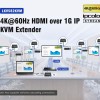 Lenkeng KVM HDMI Extender over IP 4K60Hz 120m LKV582KVM