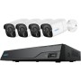 Reolink KIT 8xChNVR+4x12MP Bullet+2TB NVR RLK8-1200B4-A (NVS8-12MB4)