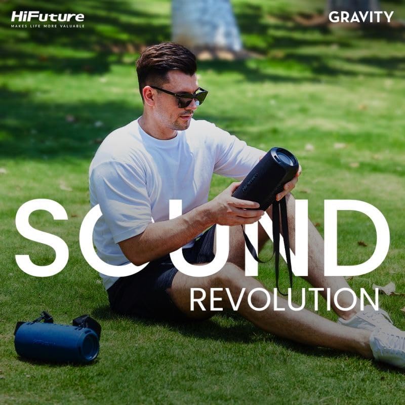HiFuture Portable BT Speaker GRAVITY IPX7 45W Blue