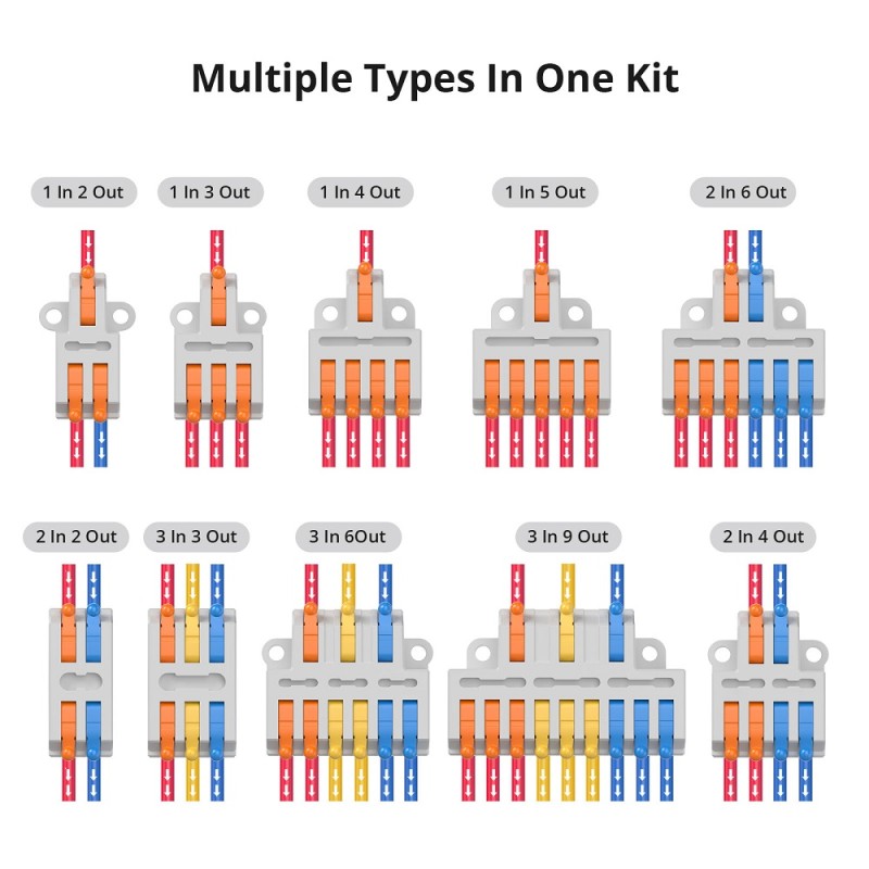 Sonoff D1-2 Quick Wire Connectors (54 pcs)
