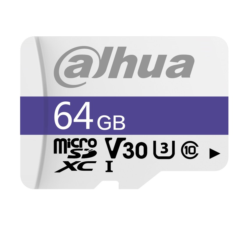 Dahua MicroSD 64GB MicroSD Entry Level Video Surveillance Card TF-C100/64GB