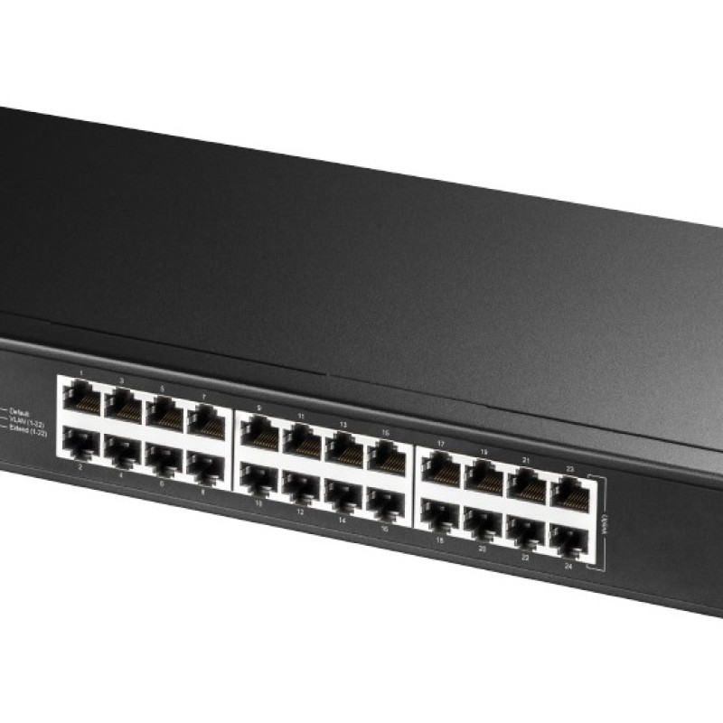 Cudy Switch Gigabit Ethernet 24-Ports Rackmount GS1024L