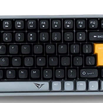 Alcatroz Tetriz Air 3 Wireless Keyboard 2.4G+BT Autumn Black