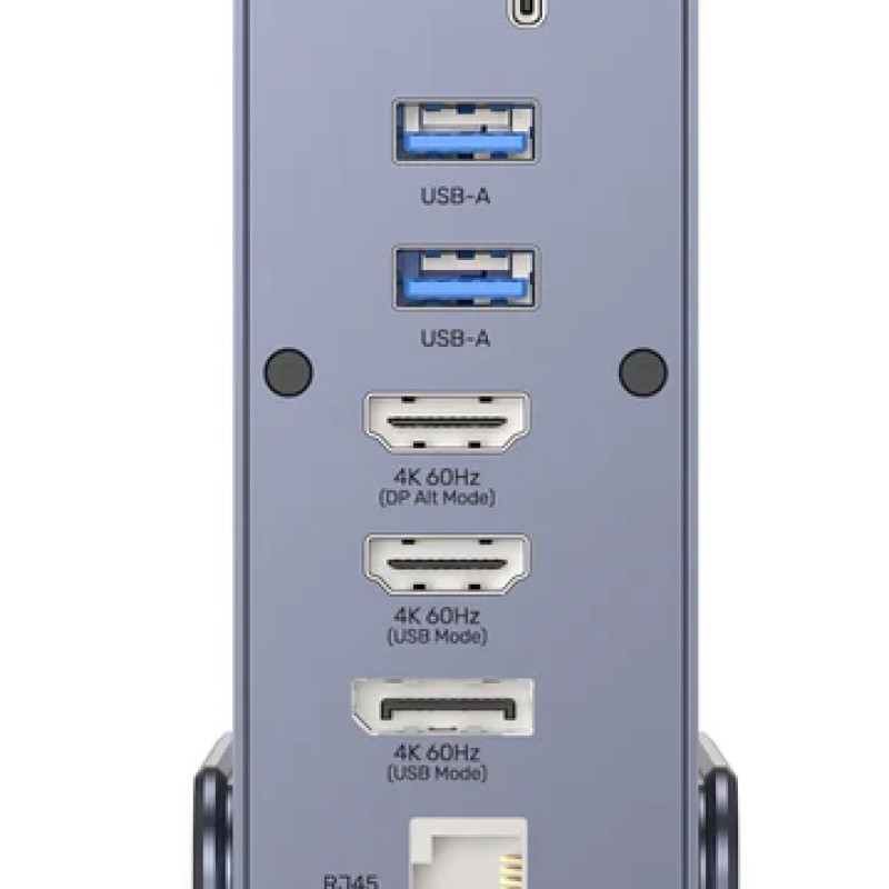 Unitek D1135A 15in1 USB-C Hub Supports Macbook M1 Triple 4K Displays PD100W Dual Card Readers