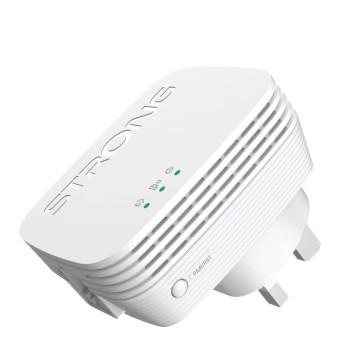 Strong Powerline Kit AV600 Mini 600Mbps WI-Fi 300Mbps UK POWERLWF600DUOMINIUK Strong Powerline Kit AV600 Mini 600Mbps WI-Fi 300Mbps UK POWERLWF600DUOMINIUK
