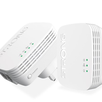 Strong Powerline Kit AV600 Mini 600Mbps WI-Fi 300Mbps UK POWERLWF600DUOMINIUK