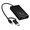 j5create Capture Card HDMI to USB-C/A 2K Windows/Android JVA11