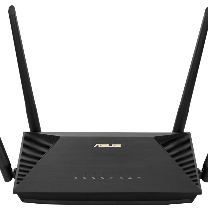 ASUS WLAN Router AX1800 Wi-Fi 6 Dual Band Gigabit VPN USB RT-AX1800U ASUS WLAN Router AX1800 Wi-Fi 6 Dual Band Gigabit VPN USB RT-AX1800U