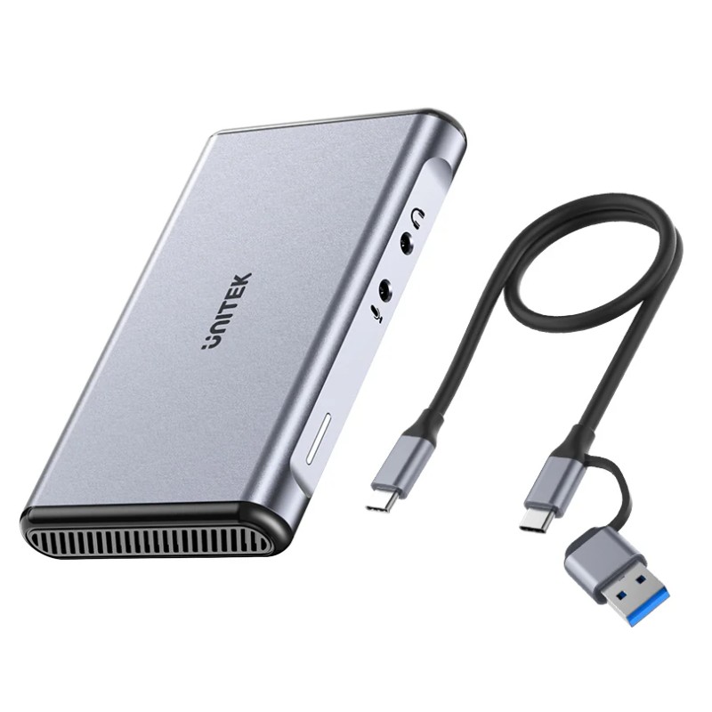 Unitek Capture Card 4K60Hz 3.5mm Audio & Dual HDMI Loop Out V1177A