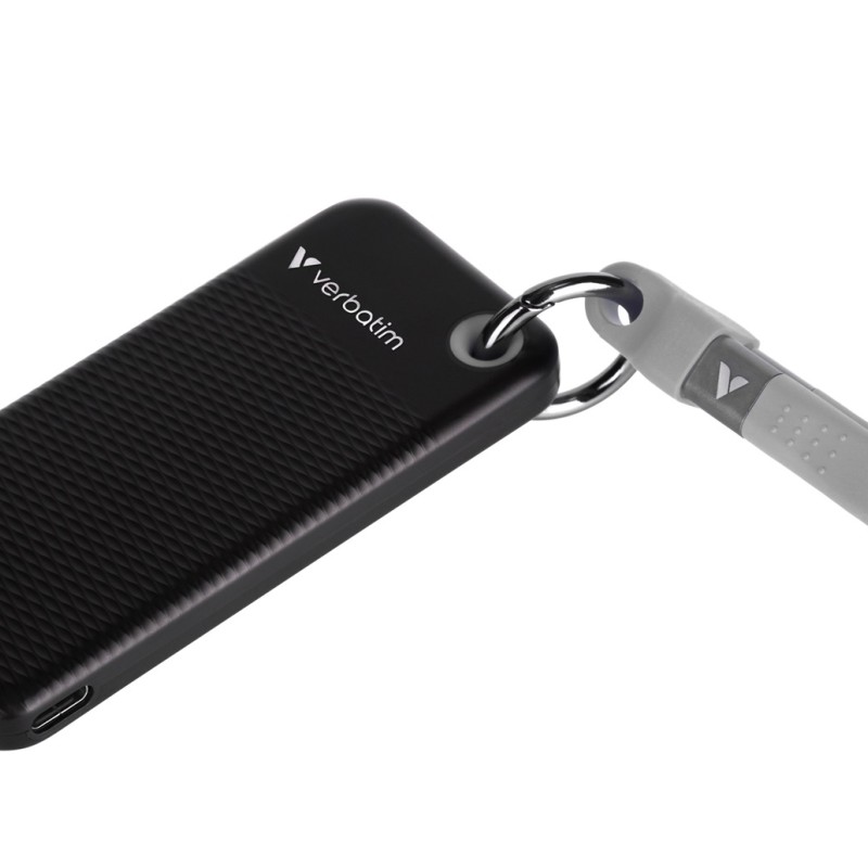 Verbatim SSD Portable POCKET KEYRING 3.2 Gen2 1TB Black/Grey