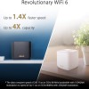 ASUS MESH ZenWiFi AX1800 Wi-Fi 6 Dual Band Gigabit XD4 Plus 3 Pack Black