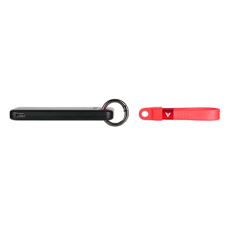 Verbatim SSD Portable POCKET KEYRING 3.2 Gen2 2TB Black/Red