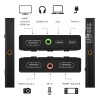 j5create Capture Card Dual HDMI to USB-C/A 1080p 3.5mm/DSLR/PD Windows/Android JVA06