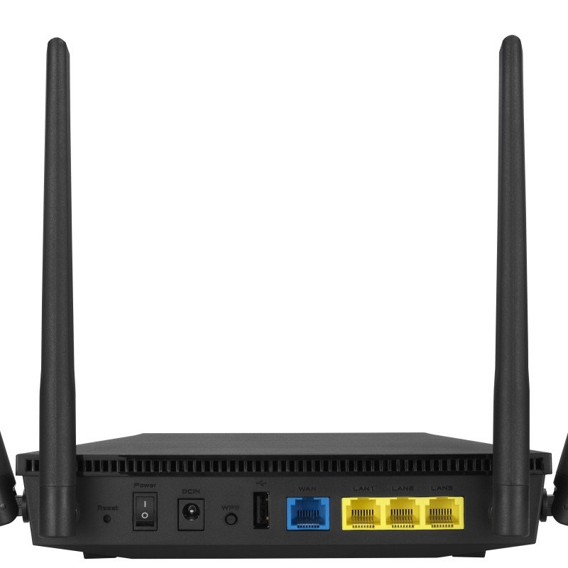 ASUS WLAN Router AX1800 Wi-Fi 6 Dual Band Gigabit VPN USB RT-AX1800U ASUS WLAN Router AX1800 Wi-Fi 6 Dual Band Gigabit VPN USB RT-AX1800U