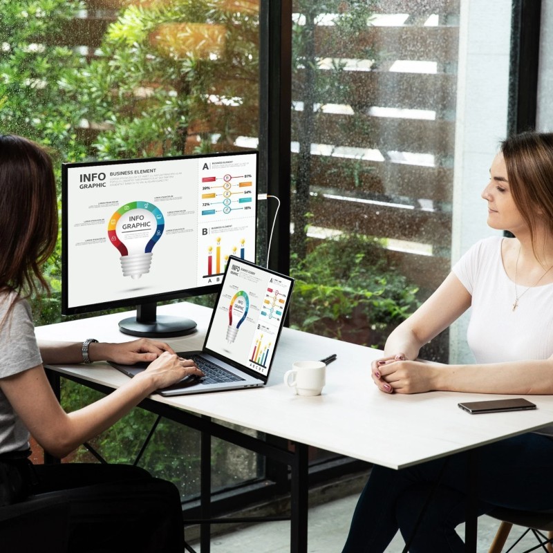 j5create JVAW56 Wireless HDMI Screencast Display Adapter Miracast/AirPlay 1080p USB Powered