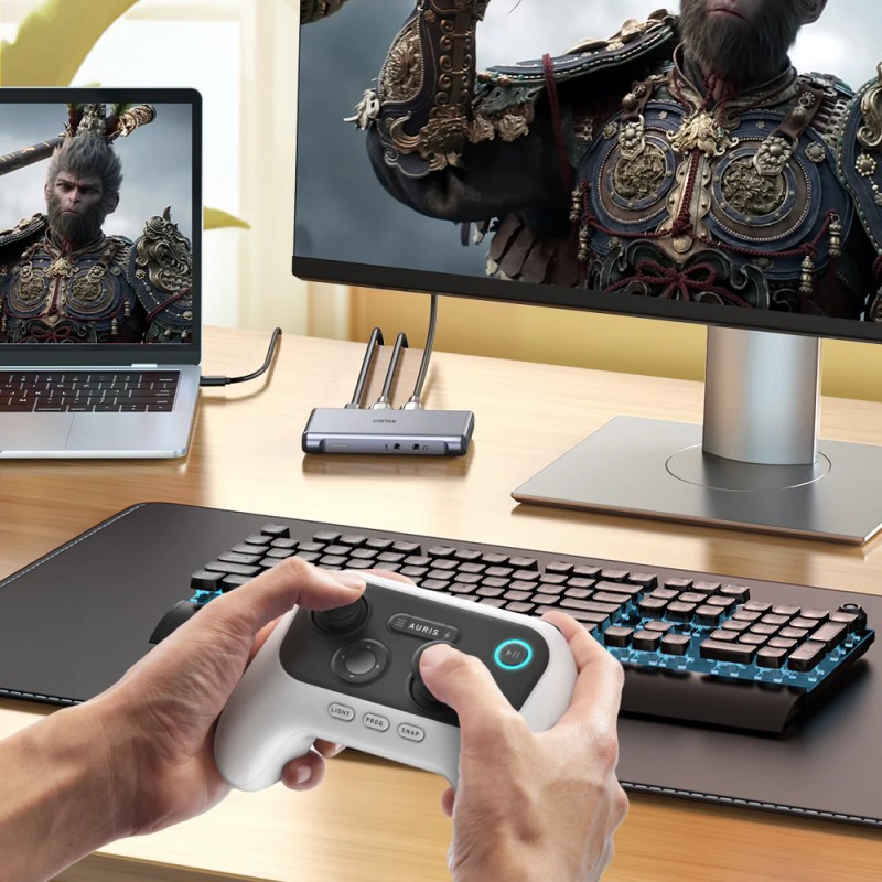 Unitek Capture Card 4K60Hz 3.5mm Audio & Dual HDMI Loop Out V1177A