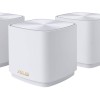 ASUS MESH ZenWiFi AX1800 Wi-Fi 6 Dual Band Gigabit XD4 Plus 3 Pack White