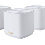ASUS MESH ZenWiFi AX1800 Wi-Fi 6 Dual Band Gigabit XD4 Plus 3 Pack White