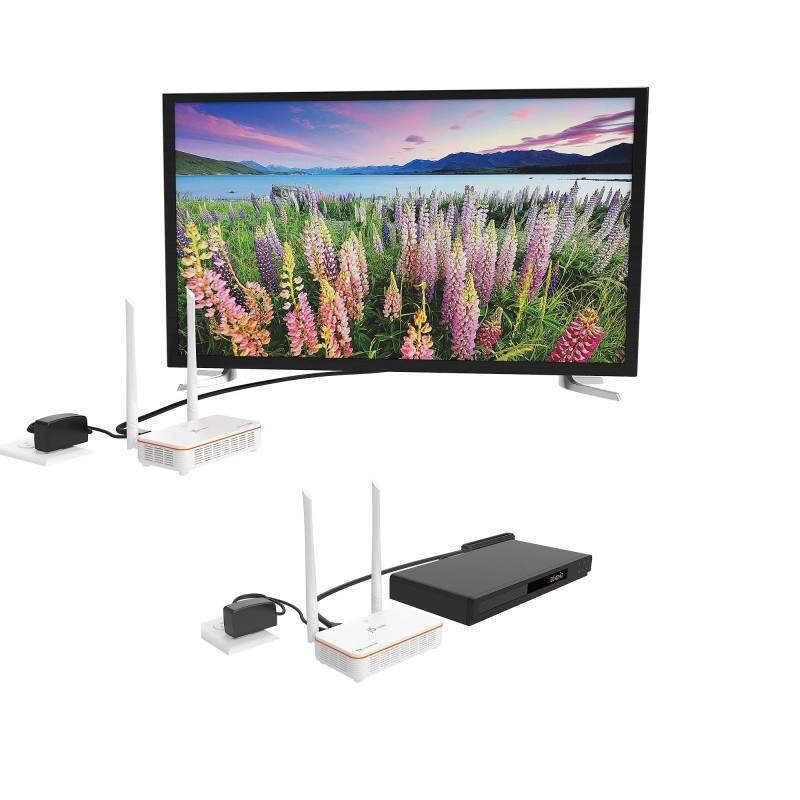 j5create Wireless Display HDMI Extender 1080p with IR 60m 1080p JVAW53
