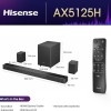Hisense Soundbar AX5125H 5.1 2 500W Dolby Atmos + Wireless Rear Speakers